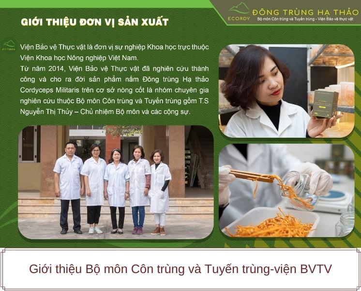 Giới thiệu bộ môn côn trùng và tuyến trùng